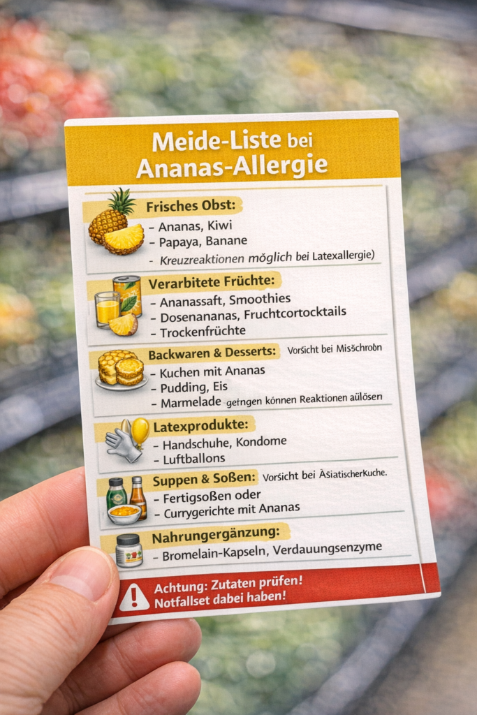 Ananasallergie