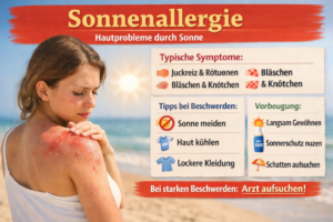 Sonnenallergie erkennen und Beschwerden richtig einordnen