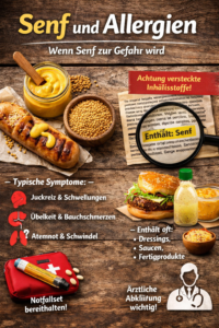 Senf und Allergien