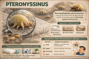 Pteronyssinus und seine Bedeutung bei Allergien