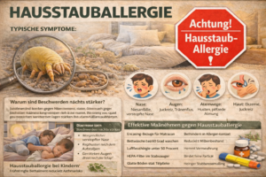 Hausstauballergie erkennen und wirksam behandeln