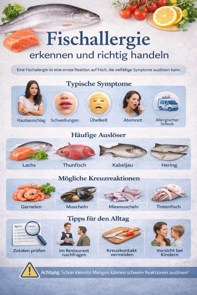 Fischallergie erkennen verstehen und im Alltag richtig handeln