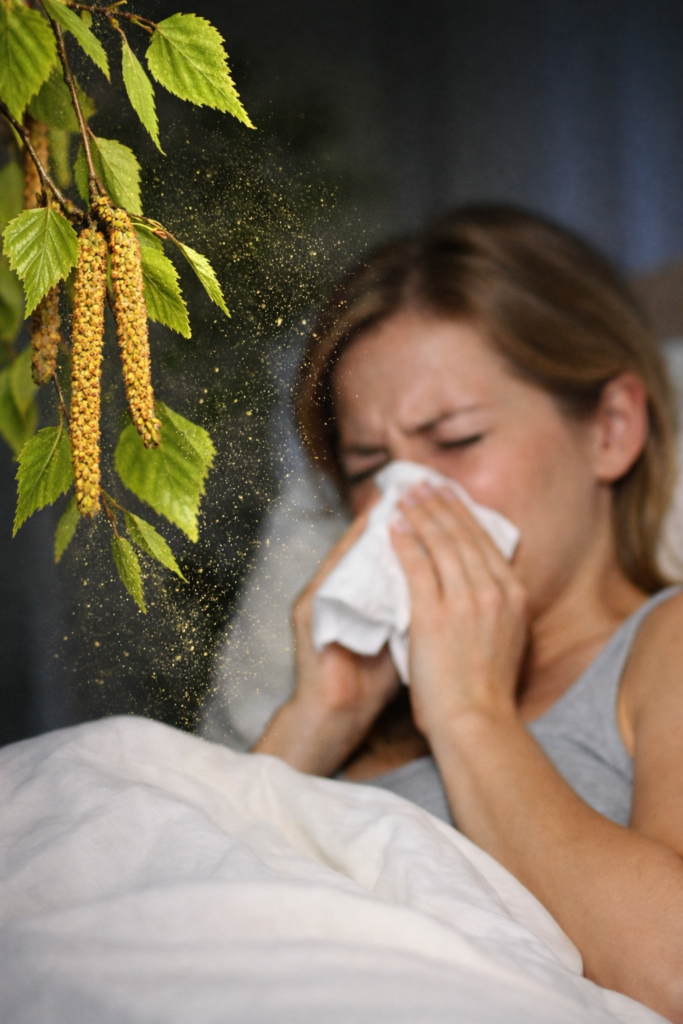 Birkenallergie – Wenn der Frühling den Schlaf raubt